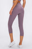 7/8 Sports / Yoga legging with high waist oud lila