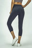 High-Waisted7/8 Sport / Yoga legging oud blauw