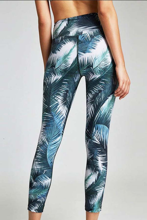 Sportlegging jungle print