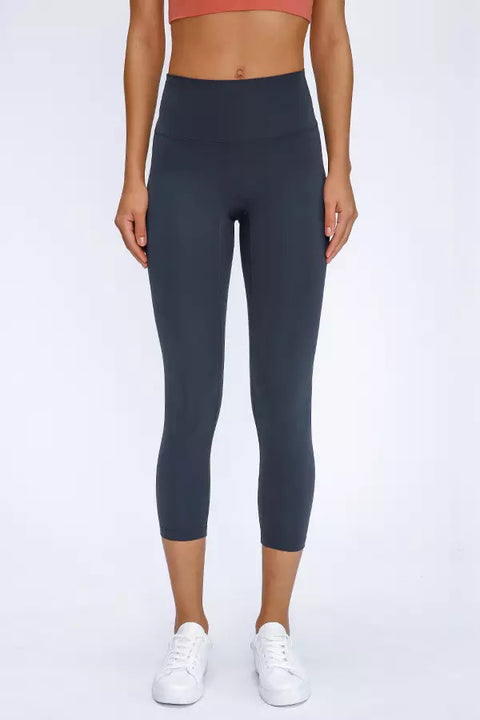 High-Waisted  7/8 Sport legging antraciet grijs