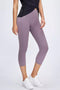 7/8 Sports / Yoga legging with high waist oud lila