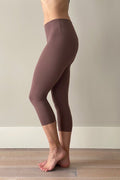 High-Waisted  7/8 Sport / Yoga legging oud roze