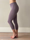 7/8 Sports / Yoga legging with high waist oud lila