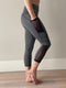 Legging gris avec poche