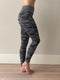 Sportlegging, yoga legging in grijs teinten